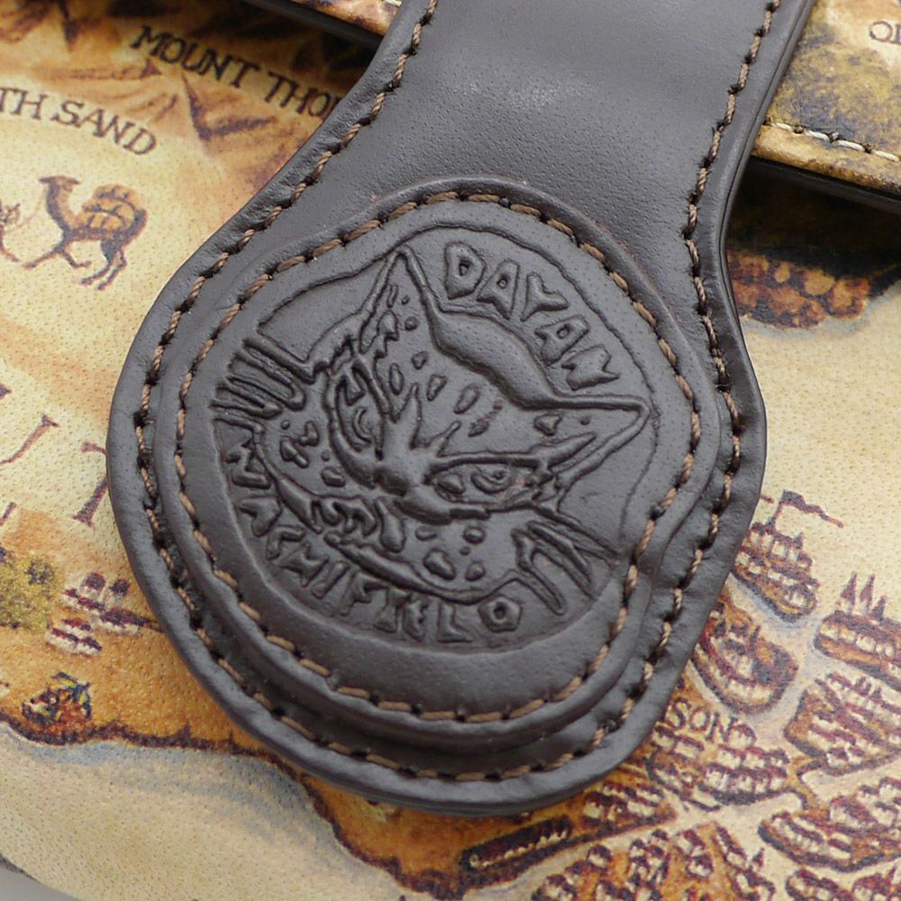 新品　わちふぃーるど　ダヤンの長財布　古地図 わちふぃーるど（WachiField） ダヤン 財布 長財布 古地図カード収納