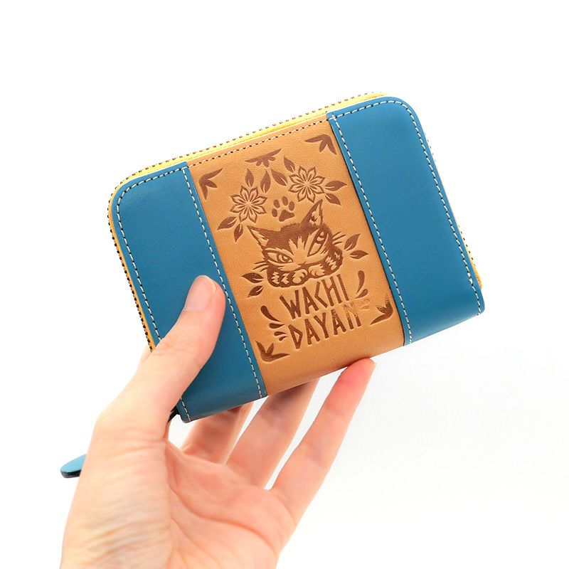 メヒコカード財布 青 | わちふぃーるどオンラインショップ