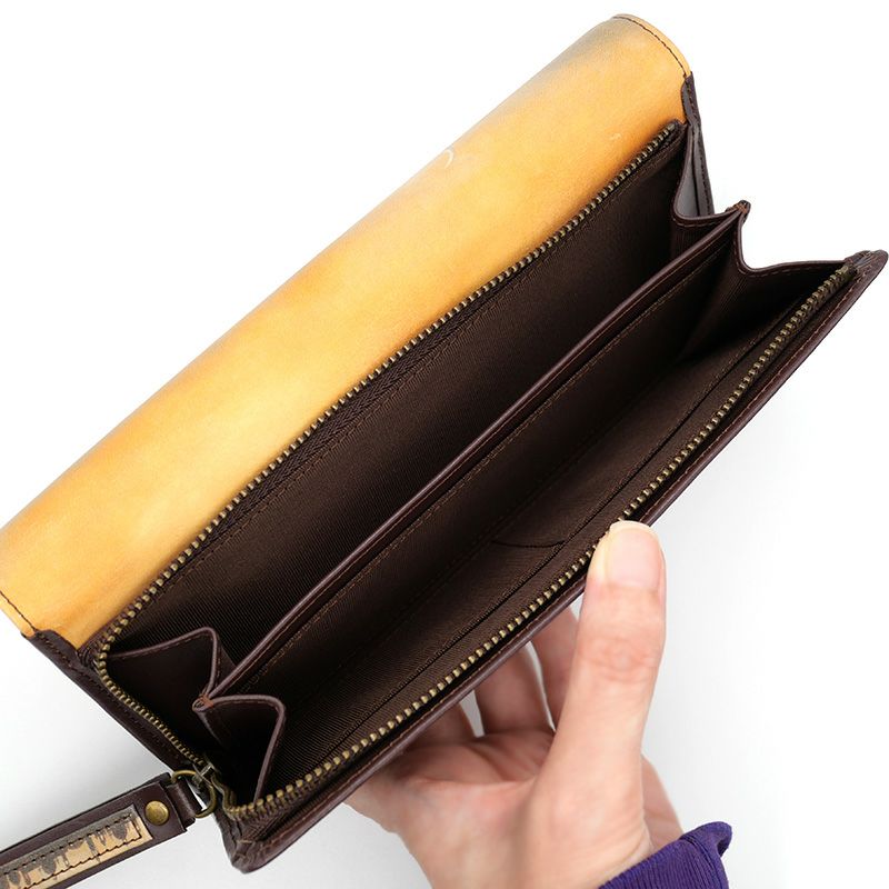 財布 長財布/Lzip wallet 01（栃木レザー） | WALLET | ITEM | minca - 毎日