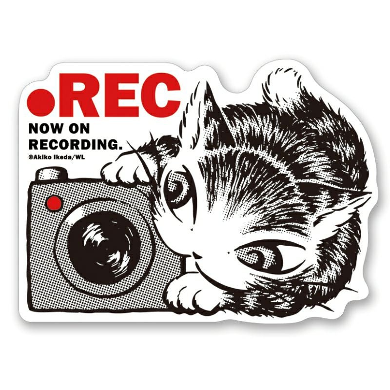 ステッカー REC＃4 | わちふぃーるどオンラインショップ