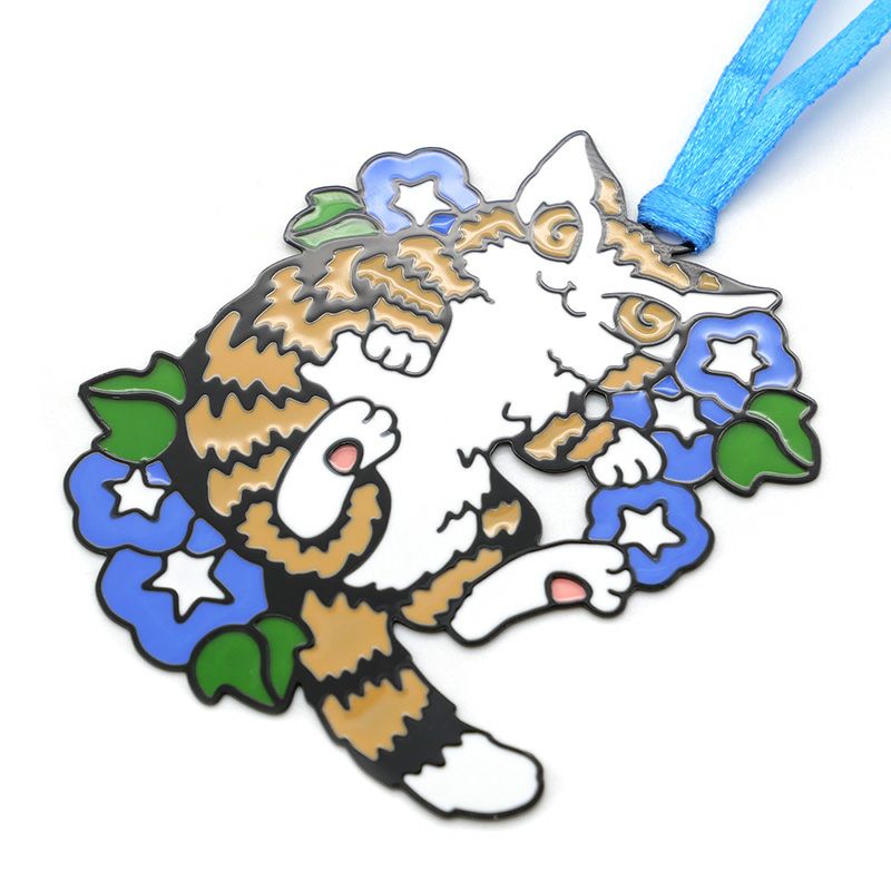 ステンドグラス風しおり アサガオ | わちふぃーるどオンラインショップ