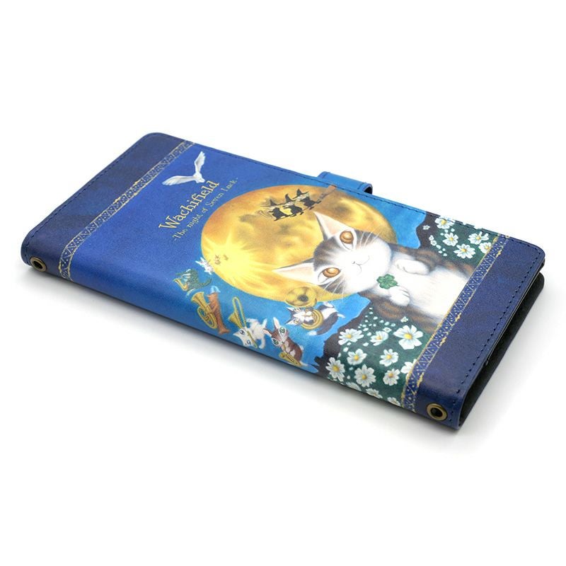 手帳型スマホケース 7つのつきの夜 | わちふぃーるどオンラインショップ