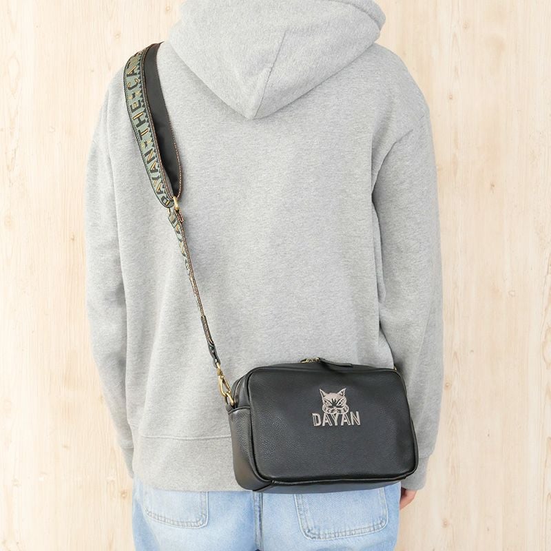 N*d様 小柄 レザーダヤンミニショルダー3 BK | わちふぃーるどオンラインショップ