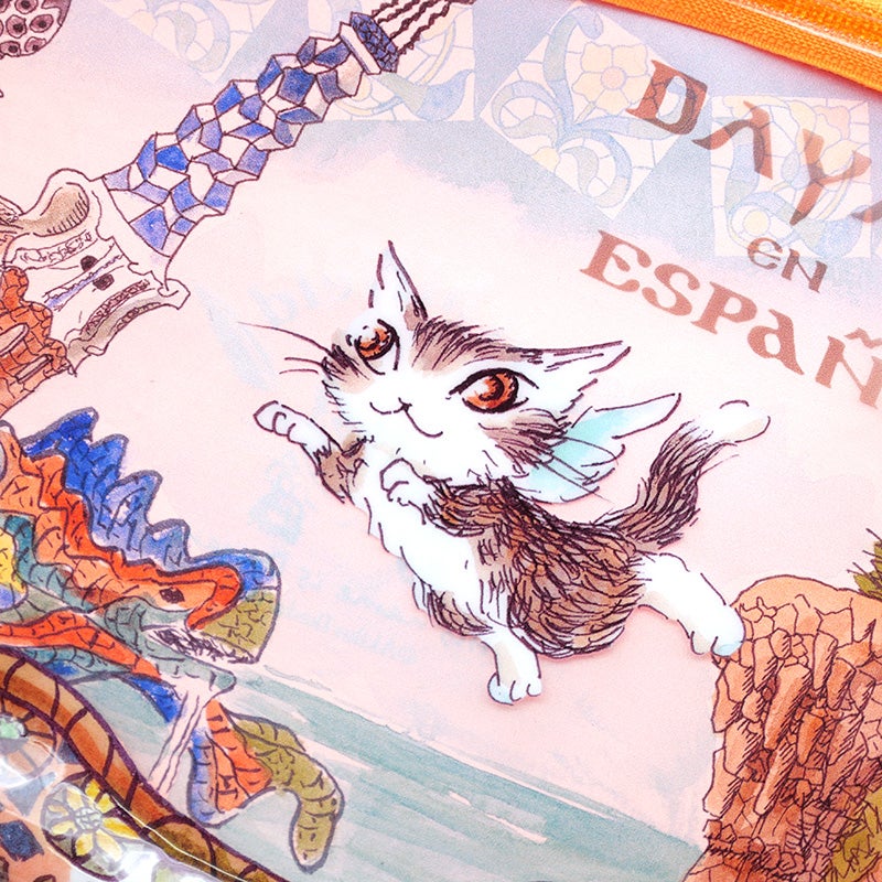 PVCフラットポーチ スペイン | わちふぃーるどオンラインショップ